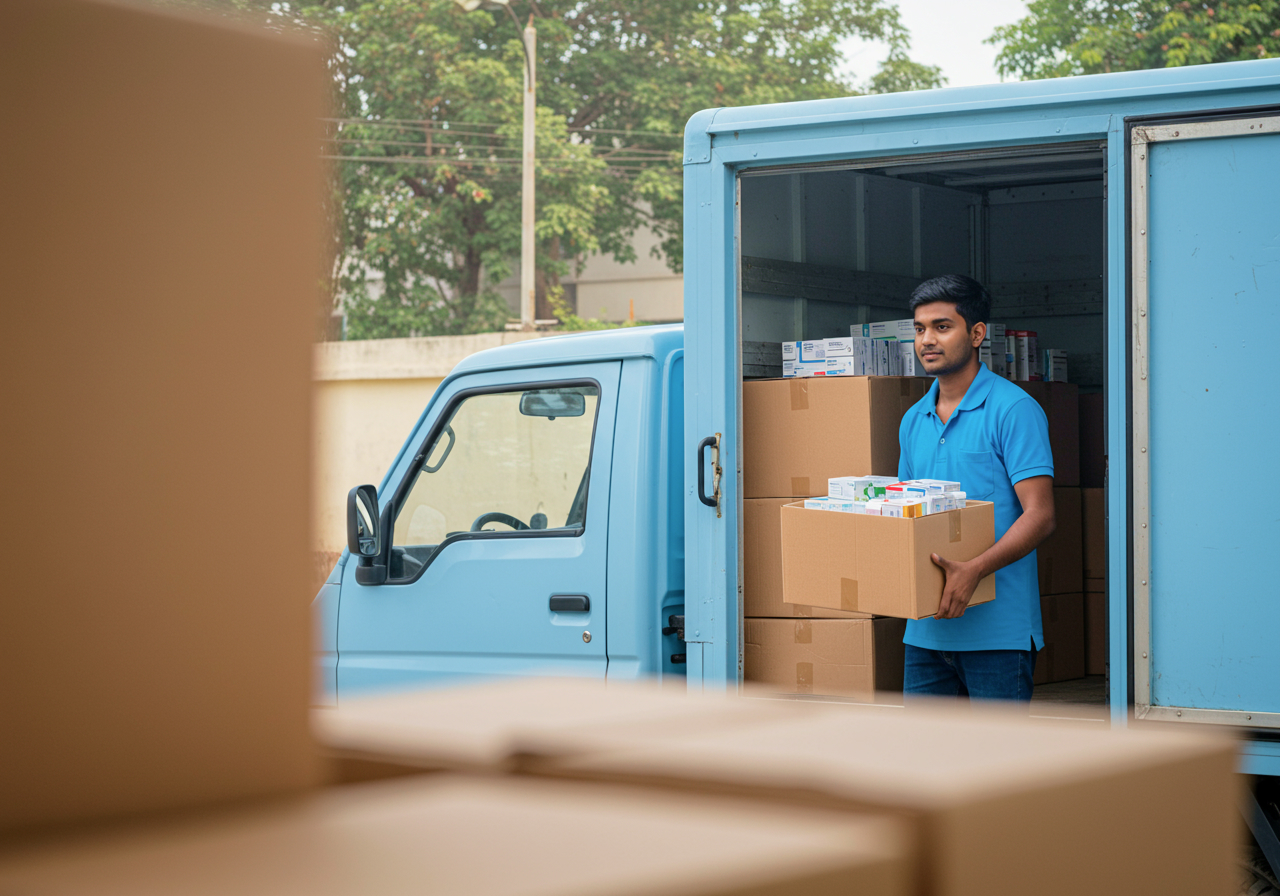 Delivery vehicles and logistics